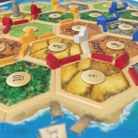 Settlers & Seafarers of Catan board games.  Klaus Teuber - Picture 16 of 16